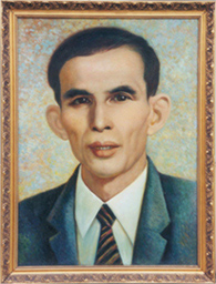 ob欧宝电竞股份首创人温北英油画像